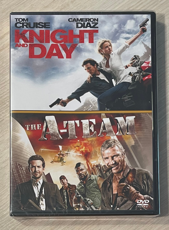 Knight and Day (2010) & The A-Team (2010) 2DVD (UUSI)