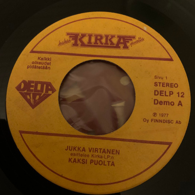 KIRKA * JUKKA VIRTANEN: JV esittelee Kirka LP:n….* FIN 1977