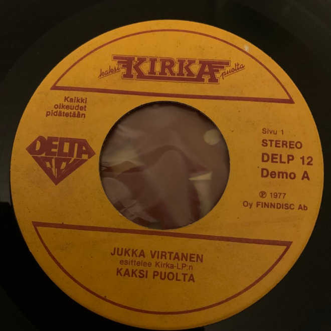 KIRKA * JUKKA VIRTANEN: JV esittelee Kirka LP:n….* FIN 1977