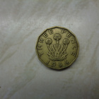 Englanti 3 pence 1944  - 12-kulmainen kolikko - pikkukuva 1