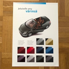 Värikartta Peugeot 307 CC 2003/2004. Esite - pikkukuva 1