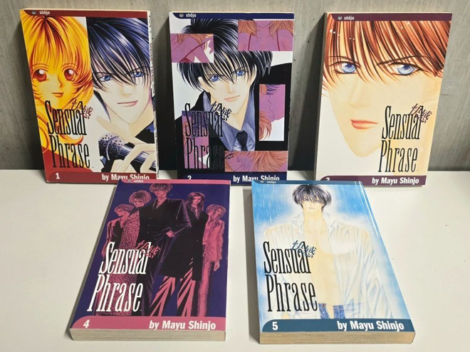 Sensual Phrase volumet 1-5 (englanti)
