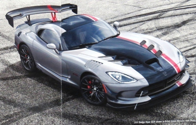 2016 Dodge Viper Challenger jne esite - KUIN UUSI - 20 sivua