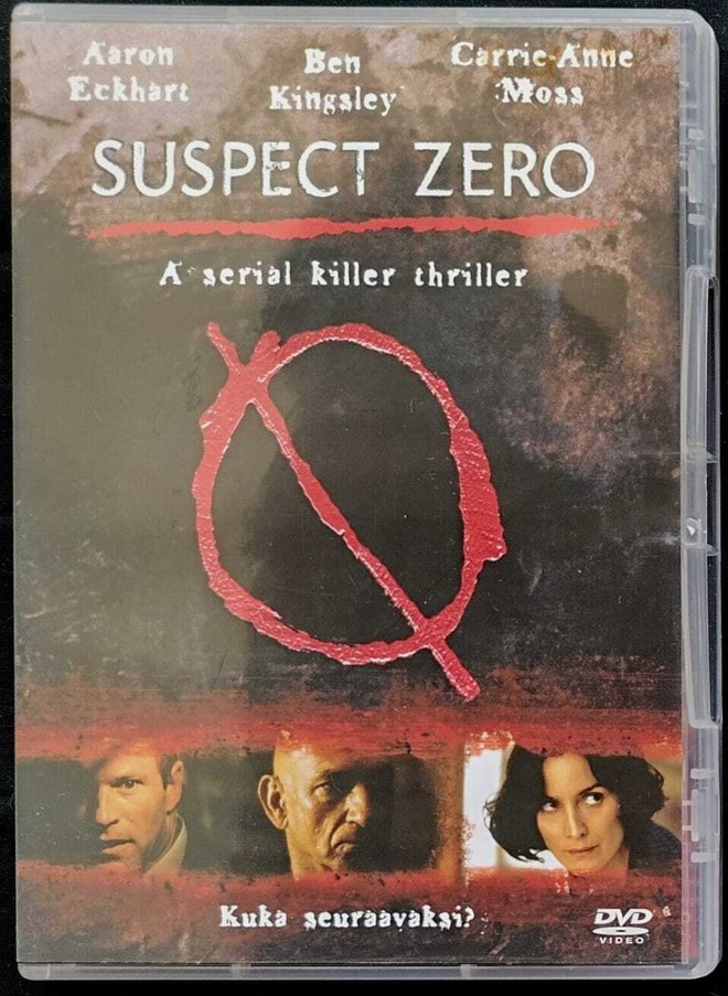 SUSPECT ZERO – Suomalainen DVD 2004/2005 - E. Elias Merhige