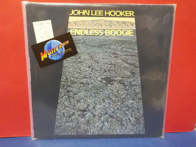 JOHN LEE HOOKER - ENDLESS BOOGIE EX-/EX- UK -89 LP