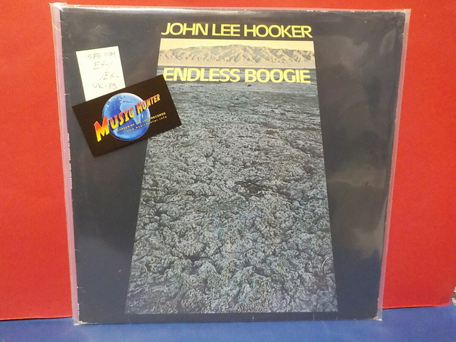 JOHN LEE HOOKER - ENDLESS BOOGIE EX-/EX- UK -89 LP