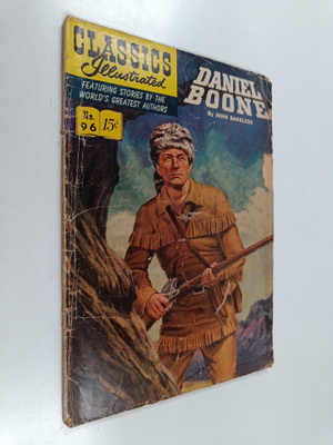 John Bakeless : Classics Illustrated n:o 96 : Daniel Boone