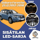 Subaru Forester (SJ) Sisätilan LED-sarja 8-osain - pikkukuva 1