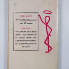Leslie Charteris : Alias the saint - pikkukuva 2