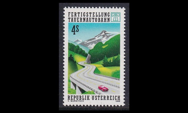 Itävalta 1928 ** Tauernin moottoritien valmistuminen (1988)