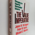James M. McTaggart : The value imperative : managing for ... - pikkukuva 1