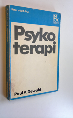 Paul A. Dewald : Psykoterapi