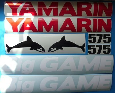 Yamarin 575 Big Game tarrat 8kpl