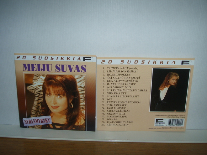 Meiju Suvas CD 20 Suosikkia * Sydänmyrsky