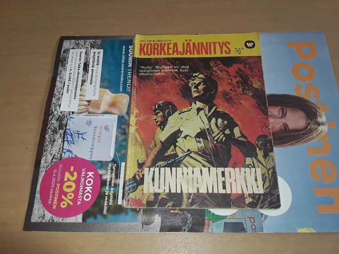 Korkeajännitys 1974 16: Kunniamerkki