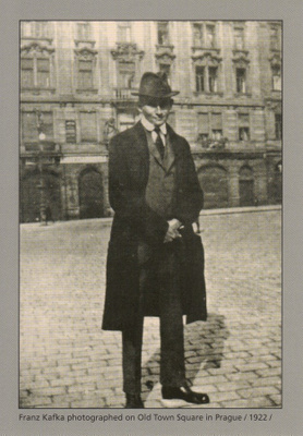 Kirjailija Franz Kafka 1922