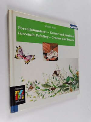 Porzellanmalerei : Gräser und Insekten= Porcelain Paintin...