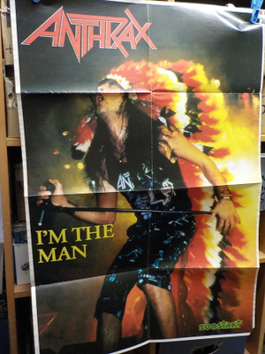 ANTHRAX FOLD-OUT JULISTE
