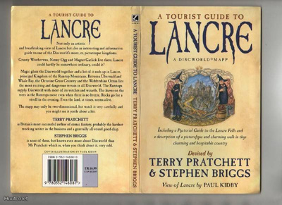 Pratchett et al..:A Tourist Guide to Lancre, nid., K3, (+map