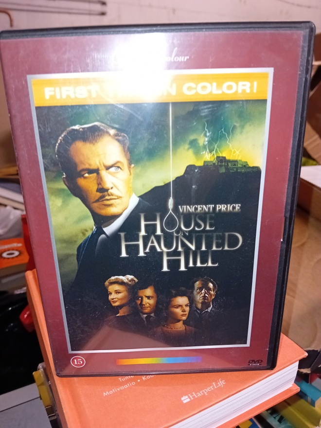 DVD House on Haunted Hill ( SIS POSTIKULU )
