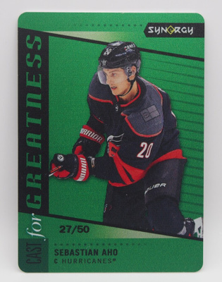 202-21 Synergy Cast for greatness Green Sebastian Aho /50