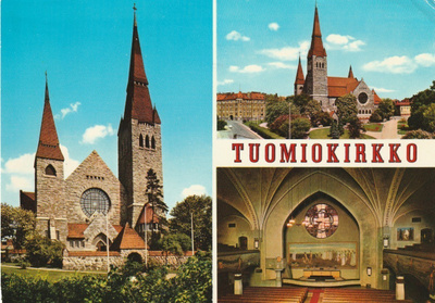 KIRKKOKORTTI - TAMPERE - TUOMIOKIRKKO - 4/2