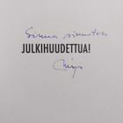 Mirja Vehosmaa : Julkihuudettua! (signeerattu, tekijän om... - pikkukuva 3
