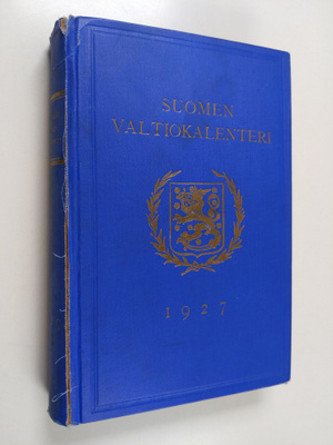 Suomen valtiokalenteri 1927