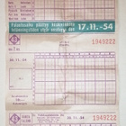 1954 vuoden Vakioveikkauskuponki - pikkukuva 1
