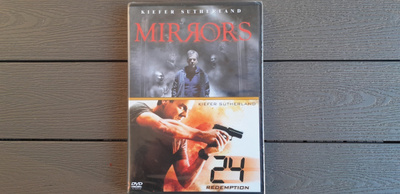 DVD: Mirrors + 24 Redemption (Kiefer Sutherland 2008) UUSI