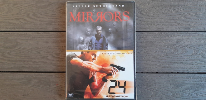 DVD: Mirrors + 24 Redemption (Kiefer Sutherland 2008)  UUSI