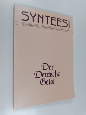 Synteesi : taiteiden välisen tutkimuksen aikakauslehti 1-...