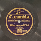 Savikiekko 1928 - Willy Larsen - Columbia 16204 - pikkukuva 1