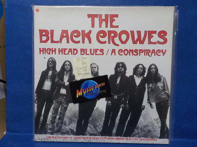 THE BLACK CROWES - HIGH HEAD BLUES M-/EX EU -95 12" MAXI LP