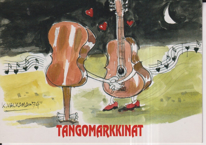 Tangomarkkinat, "Öiset  kitarat "  K. Valkama -74  e44