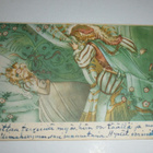 Prinsessa Ruusunen -satukortti, vanha väripk, p. 1950 - pikkukuva 1