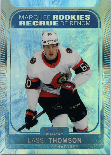2021-22 OPC Platinum Artic Freeze /99 #295 Lassi Thomson