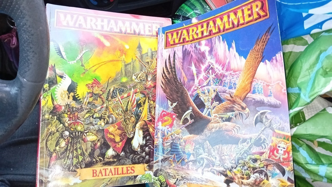 WARHAMMER BATAILLES & WARHAMMER REGLES 1996 ( SIS POSTIKULU)