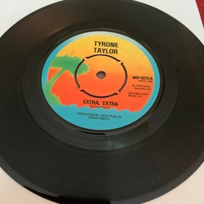 TYRONE TAYLOR: Extra, Extra * Life Table Turning * UK 1976