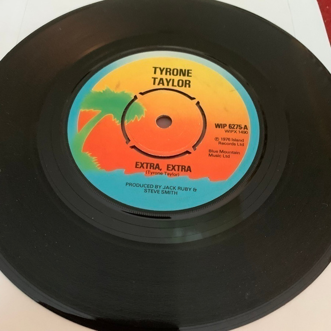 TYRONE TAYLOR: Extra, Extra * Life Table Turning * UK 1976