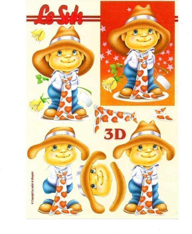 3D "°PIKKUPOJAN ONNITTELUT°" /Le Suh