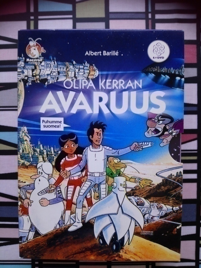 Olipa kerran avaruus - sarja 6 dvd boksi