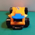 Pieni leluauto, oranssi -- Small toy car, orange - pikkukuva 3