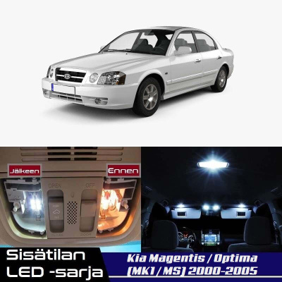 Kia Magentis (MS) Sisätilan LED-sarja 9-osainen