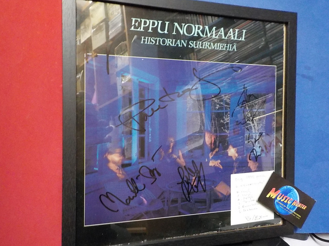 EPPU NORMAALI - HISTORIAN SUURMIEHIÄ LP KUUDELLA NIMMARILLA