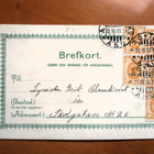 1903 Turku 5x2p paikalliskortti - pikkukuva 1