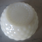 VINTAGE ANCHOR HOCKING  BUBBLE MILK GLAS  U.S.A. - pikkukuva 3