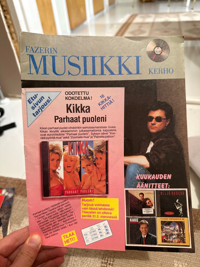 Fazerin musiikkilehti 7/1992