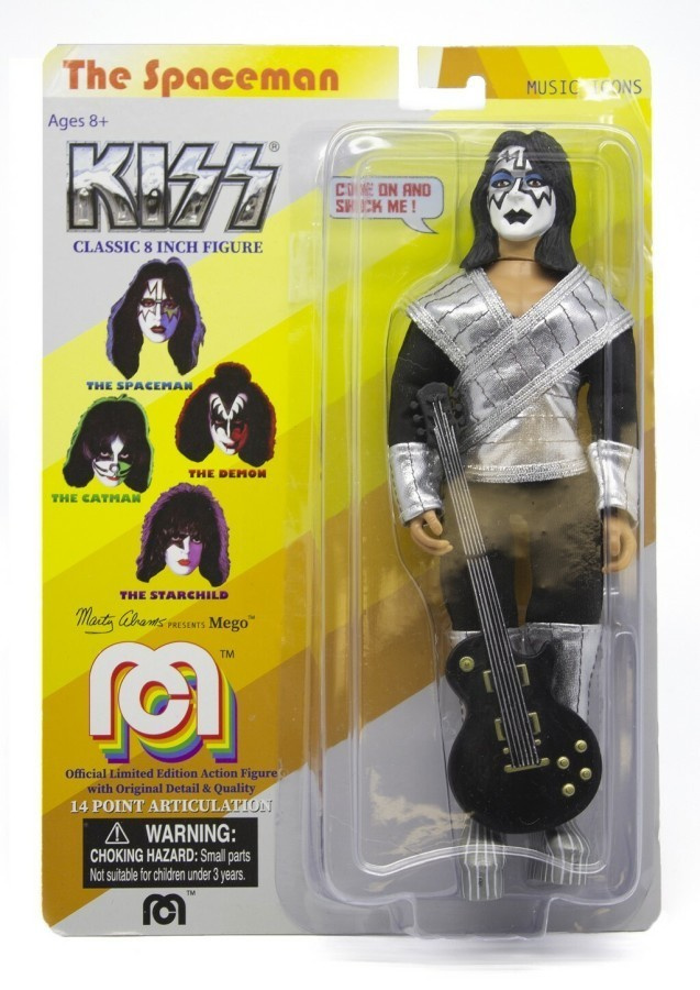 KISS THE SPACEMAN ACTION	(33 936)	limited ed.n.20cm,kitara,