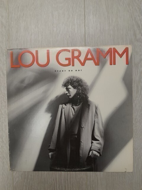 Lou Gramm ( ex. Foreigner) LP  Ready or not 1987  USA